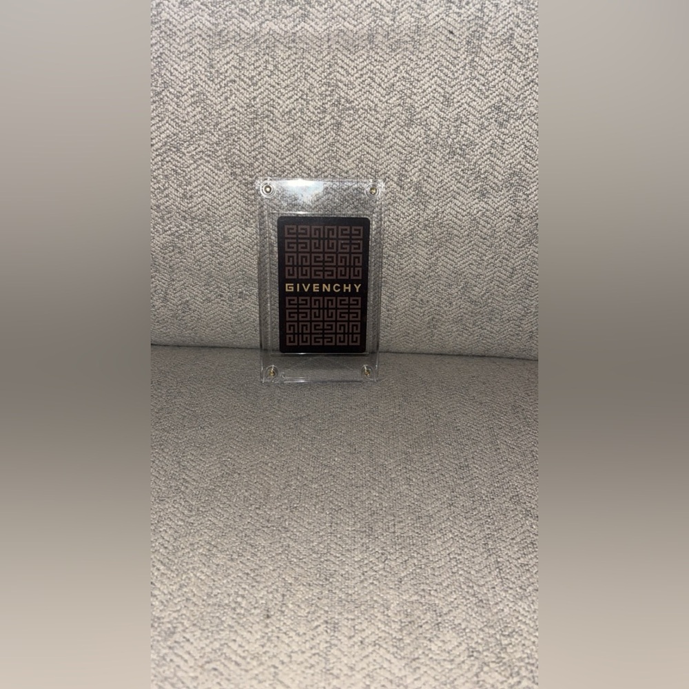 Givenchy Brown & Gold Card Display